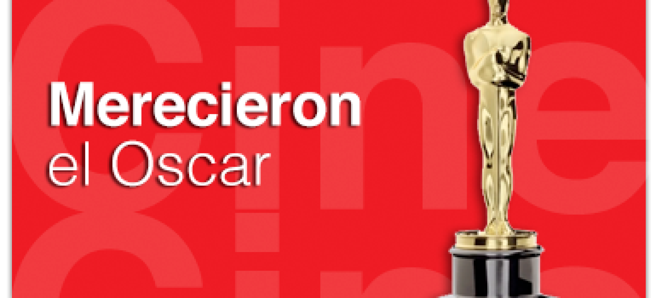 MerecieronelOscarGDe