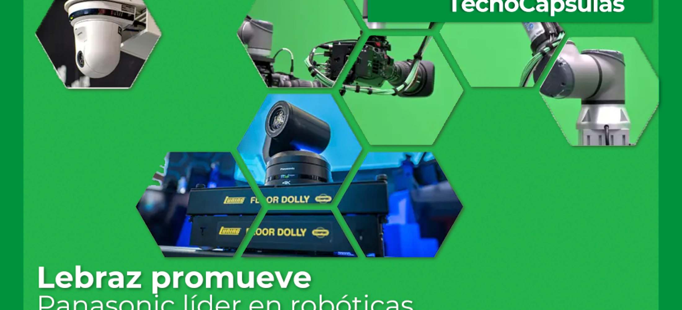 Panasonic líder en robóticas